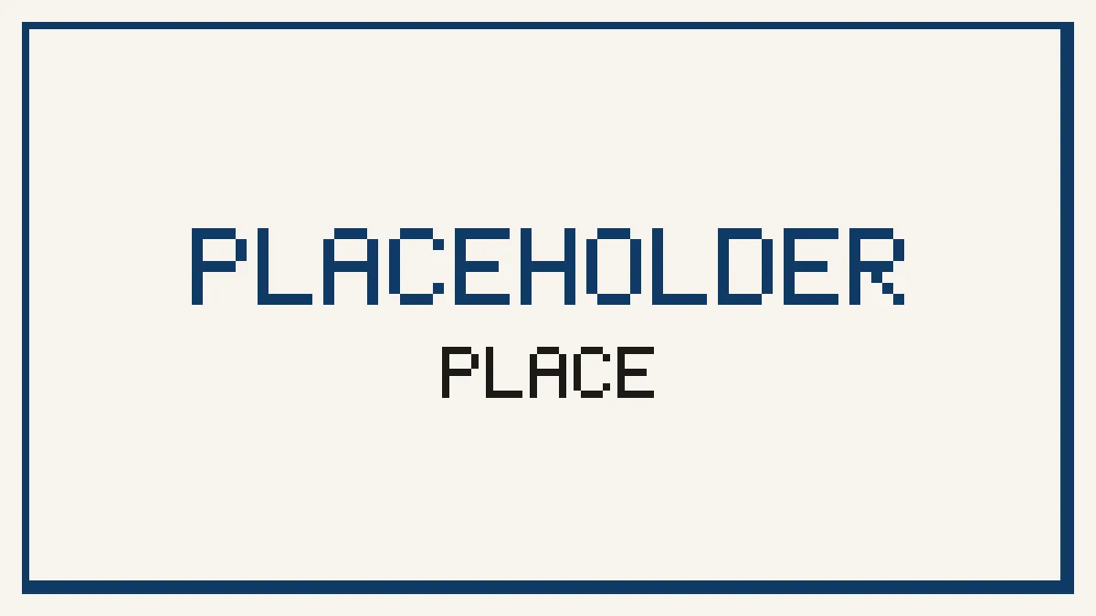Placeholder artwork for a place. No place art has been added yet.